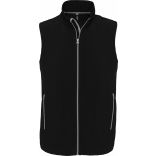 Bodywarmer softshell 2 couches Black - XS