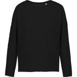 Sweat-shirt femme "Loose" Black - S/M