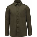 JOFREY > CHEMISE MANCHES LONGUES Light khaki - XS