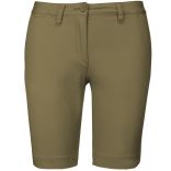 Bermuda chino femme Light khaki - 34 FR (34)