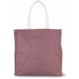 Grand sac shopping en polycoton KI0264 - Marsala Heather