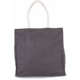 Grand sac shopping en polycoton KI0264 - Shale Grey Heather