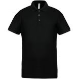 Polo piqué performance homme Black - XS