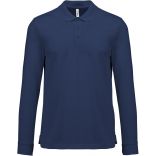 Polo manches longues Cool Plus® adulte Sporty Navy - XS