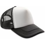 Casquette trucker DETROIT RC089X - Black / White