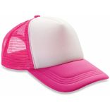 Casquette trucker DETROIT RC089X - Pink / White