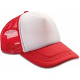 Casquette trucker DETROIT RC089X - Red / White