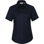 CHEMISE FEMME MANCHES COURTES OXFORD Bright Navy - XS