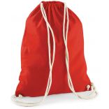 Gymsac en coton Bright Red