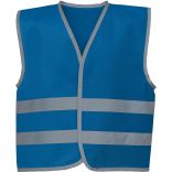 Gilet avec bordures et bandes réfléchissantes Royal Blue - 7/9