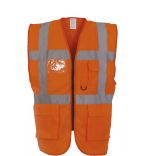 Gilet multifonction haute visibilité Hi Vis Orange