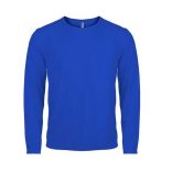 T-shirt homme manches longues sport PA443 - Sporty Royal Blue