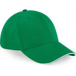 Casquette 6 panneaux Athleisure B20 - Kelly Green / White