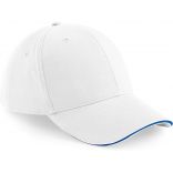 Casquette 6 panneaux Athleisure B20 - White / Bright Royal