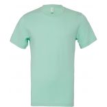 T-shirt homme col rond manches courtes BE3001 - Heather Ice Blue