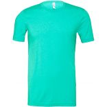 T-shirt homme col rond manches courtes BE3001 - Heather Sea Green