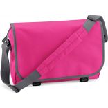 Sac messager BG21 - Fuchsia / Graphite Grey