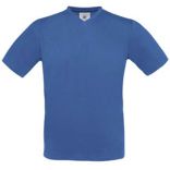 T-shirt homme manches courtes col V exact 150 CG153 - Royal Blue