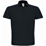 Polo homme manches courtes ID.001 PUI10 - Black