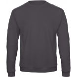 Sweatshirt col rond ID.202 WUI23 - Anthracite de face