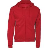 Sweatshirt capuche zippé ID.205 - Red