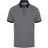 Polo jersey à rayures FR230 - Navy / White