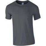 T-shirt homme col rond softstyle 6400 - Charcoal