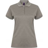 Polo femme Coolplus H476 - Heather Grey