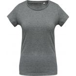 T-shirt femme coton bio col rond K391 - Grey Heather