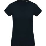 T-shirt femme coton bio col rond K391 - Navy 