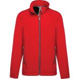 Veste softshell homme 2 couches K424 - Red