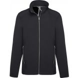 Veste softshell homme 2 couches K424 - Titanium