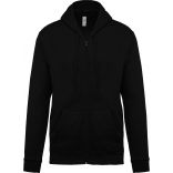 Sweat-shirt zippé à capuche K479 - Black