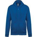 Sweat-shirt zippé à capuche K479 - Light Royal Blue