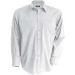 Chemise manches longues popeline K541 - White