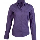 Chemise manches longues femme Jessica K549 - Purple