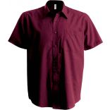 Chemise manches courtes Ace K551 - Wine