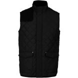 Bodywarmer homme matelassé K6124 - Black / Black