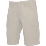 Bermuda homme multipoches K766 - Beige