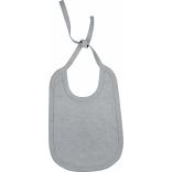 Bavoir bébé coton K832 - Oxford Grey