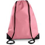 Sac à dos avec cordelettes KI0104 - Pink - 44 x 34 cm