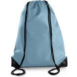 Sac à dos avec cordelettes KI0104 - Sky Blue - 44 x 34 cm