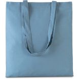 Sac tote bag shopping basic KI0223 - DELPHINIUM BLUE - 38 x 42 cm