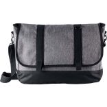 Sac messenger KI0428 - Grey Twill / Black