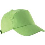 Casquette 7 panneaux Bahia - Lime