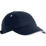 Casquette 6 panneaux Top - Navy / White