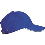 Casquette 6 panneaux Orlando Kids KP042 - Royal Blue / White