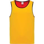 Chasuble de rugby réversible PA044 - Sporty Red / Sporty Yellow