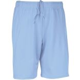 Short enfant de sport PA103 - Sky Blue