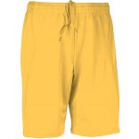 Short enfant de sport PA103 - Sporty Yellow